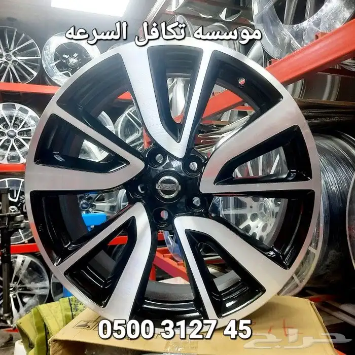 جنوط نيسان اكسترا يل اصلي وكاله مقاس 19 3
