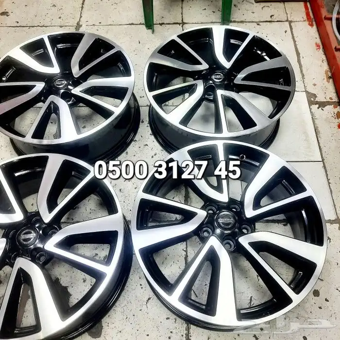 جنوط نيسان اكسترا يل اصلي وكاله مقاس 19 13