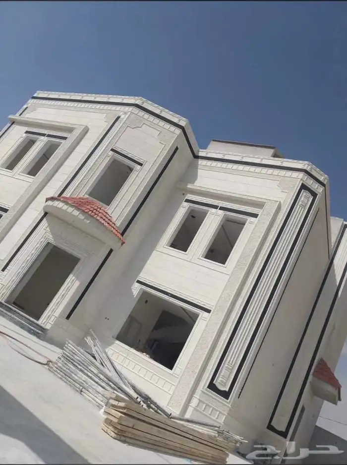 لياسه ملونه بديل الحجر وديكورات خارجيه تشطيب نهائي 3