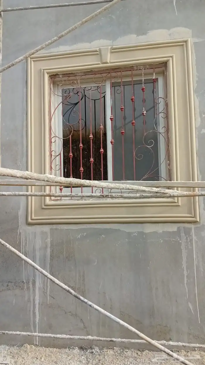 ديكور اسمنت ابيض 7