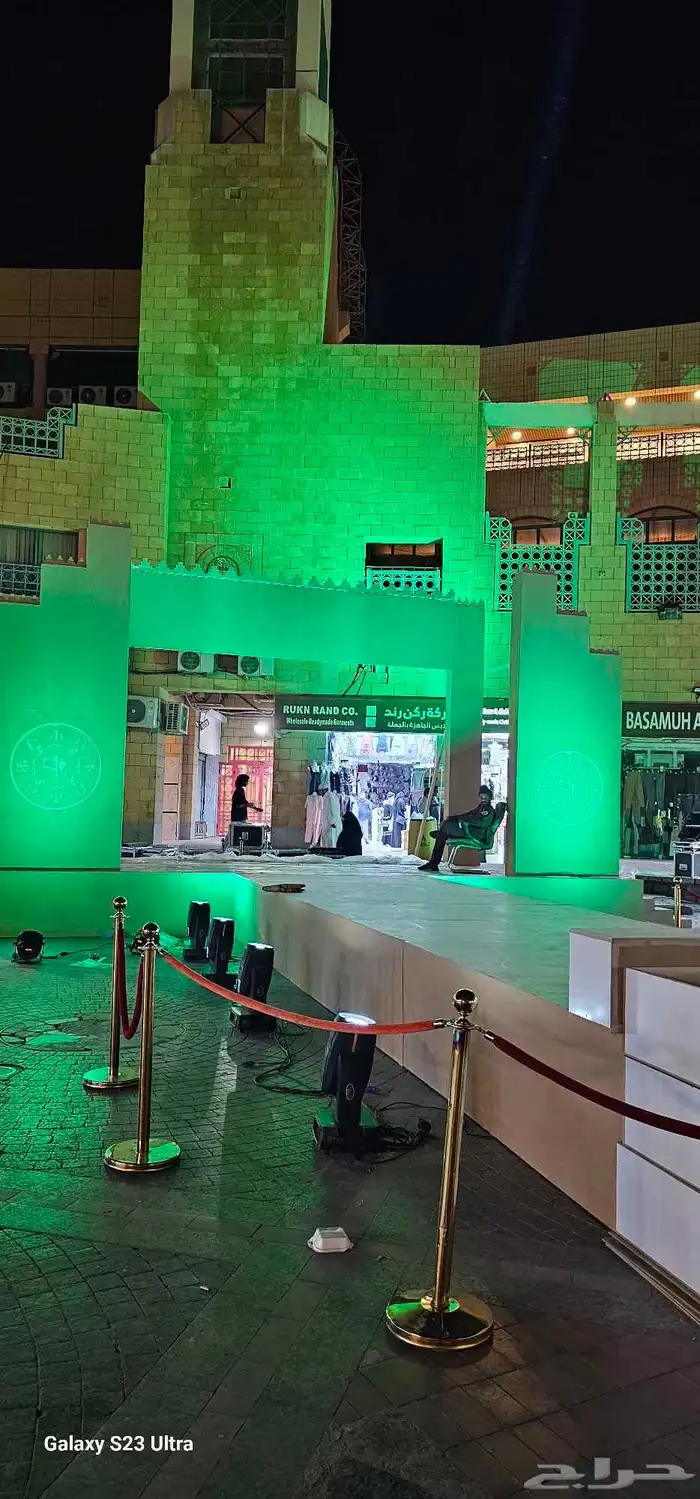 ليازر واضاءت افتتاح محلات تجاريه 6