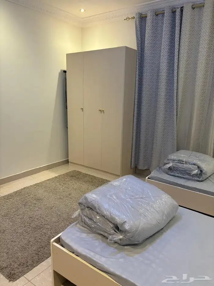 شقة مفروشة للايجار غرفتين 6