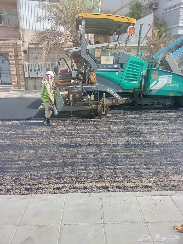 اسفلت حفريات قص طرنشات قشط اسفلت 5