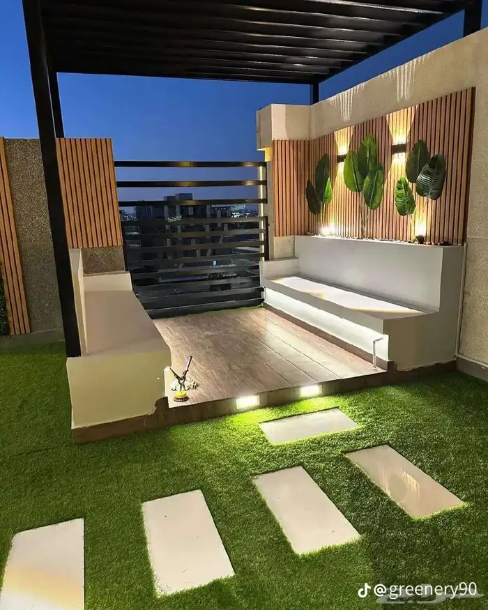 تنسيق حدائق وقص العشب 3