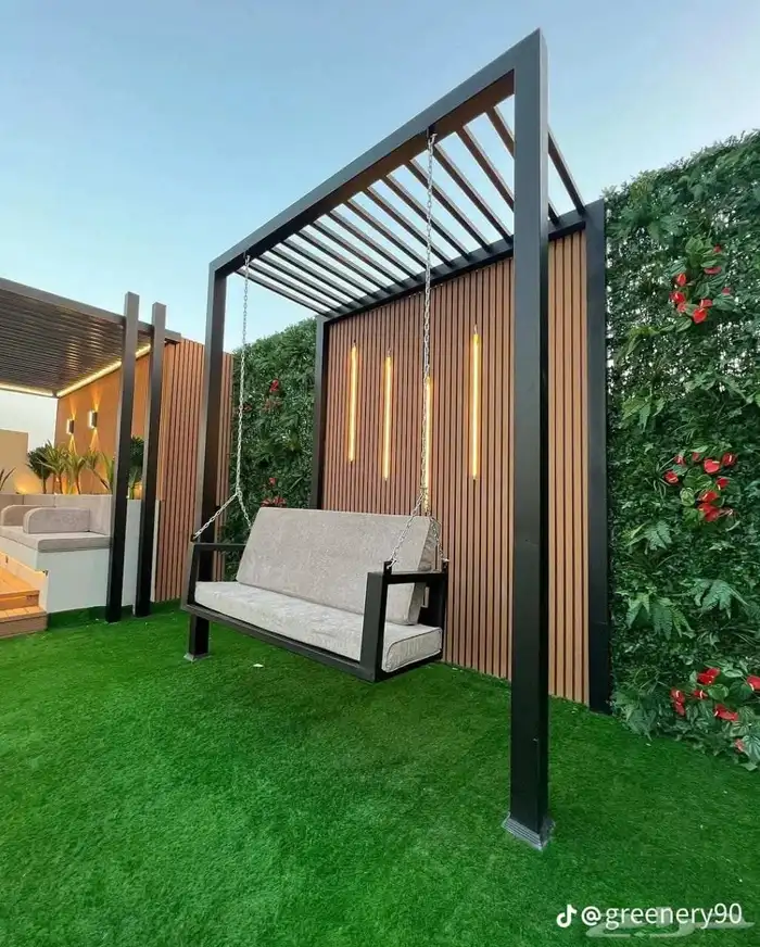 تنسيق حدائق وقص العشب 5