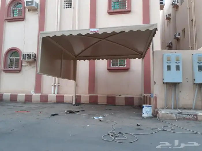 مظلات وسواتر جلسات هناجر سندويتش بنل جازان 8