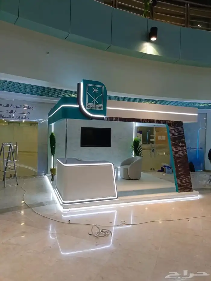 تنفيذ بوثات معارض وفعاليات وأكشاك خشبية 1