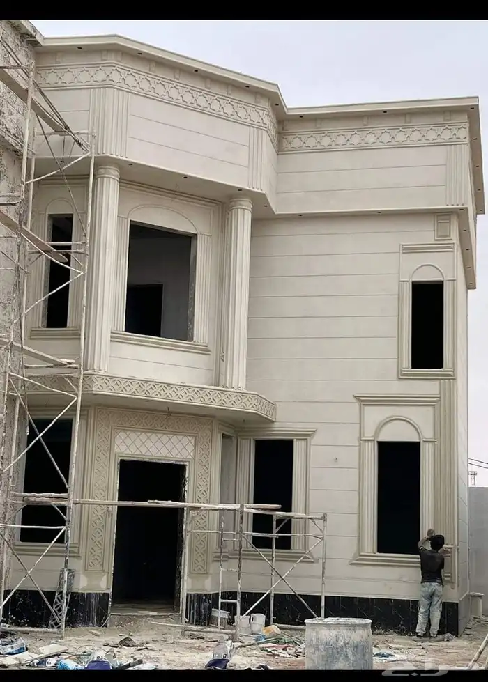 بديل الحجر الطبيعي لياسه ملونه على واجهات العماره الخارجيه 0