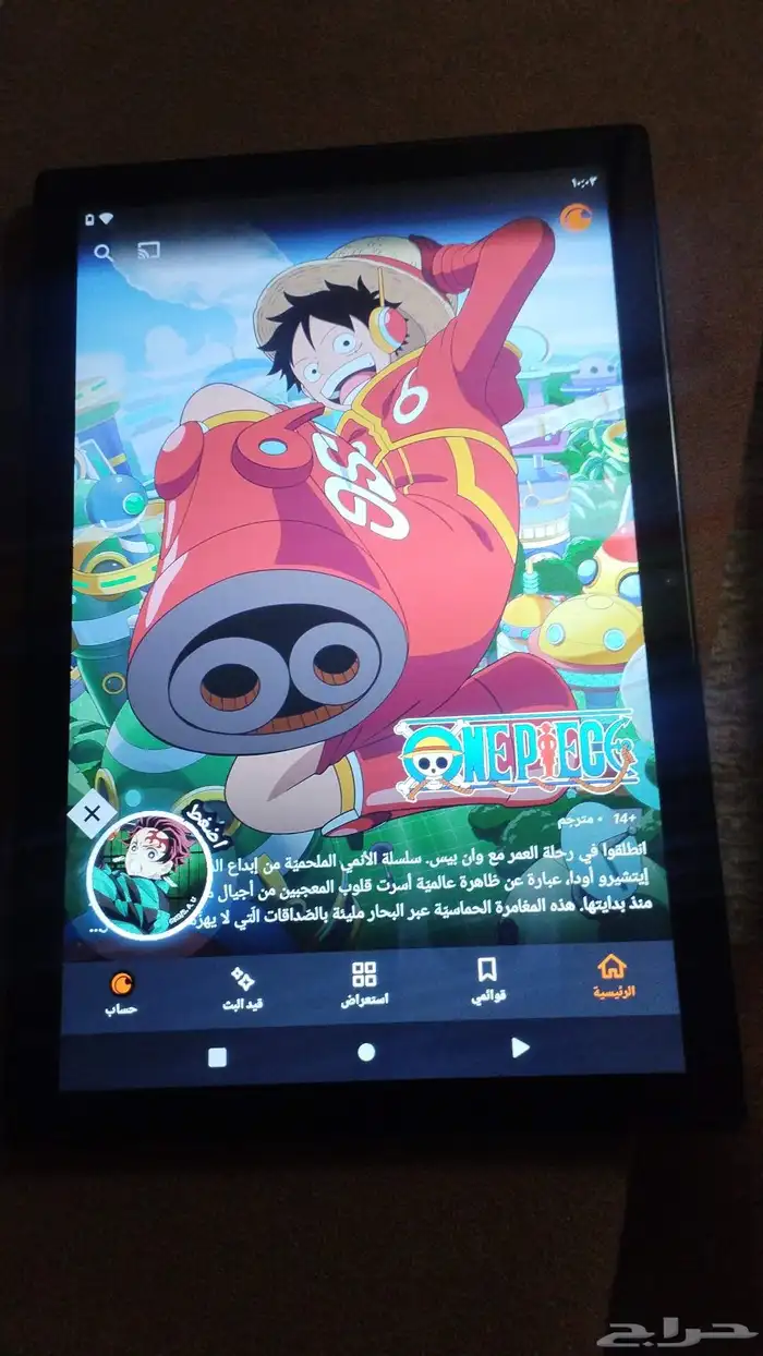 تاب Pad_6s_Proنضيف جدآ ب شاحن الوكاله شريحتين و5G 3