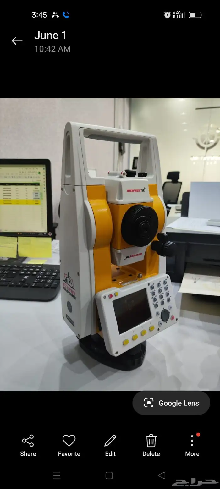 سرعة دقة أداء قوي Total station Sm101 الأمريكي 1