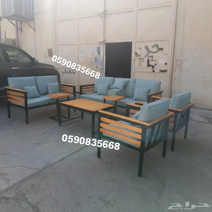 جلسات خارجية حسب الطلب وبااقل الاسعار طقم 7اشخاص 0