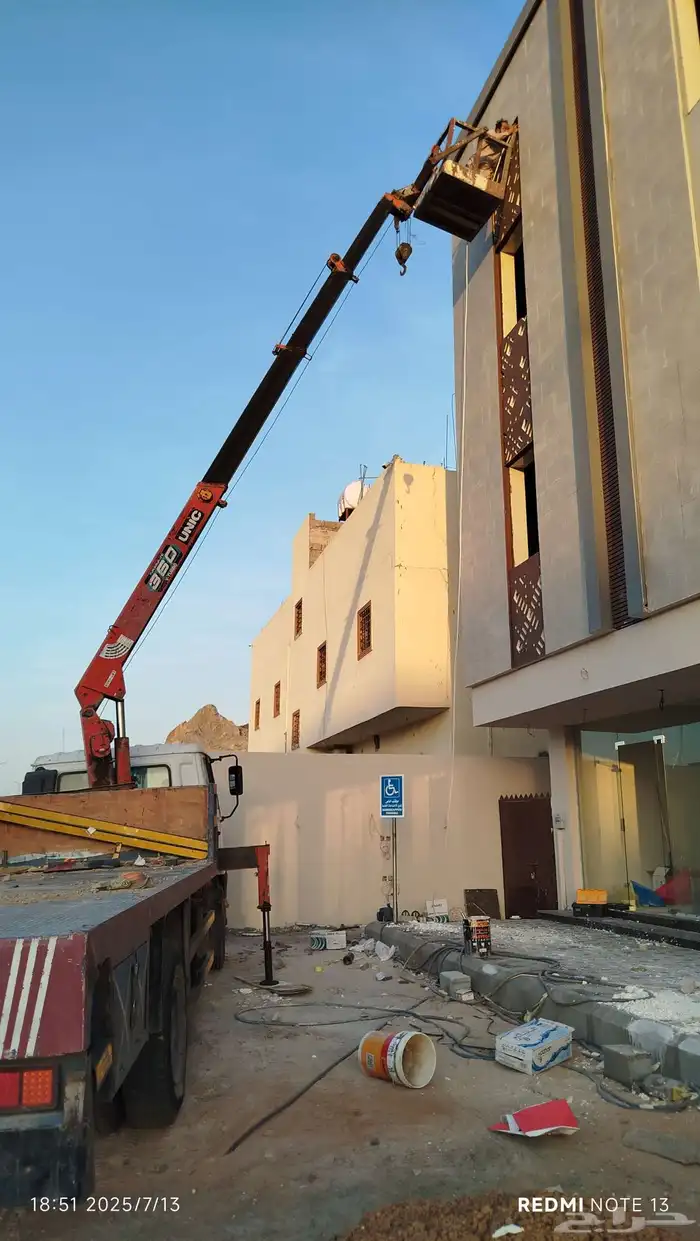 ونش بوم تراك للايجار اليومي والشهري باسعار مناسبه 5