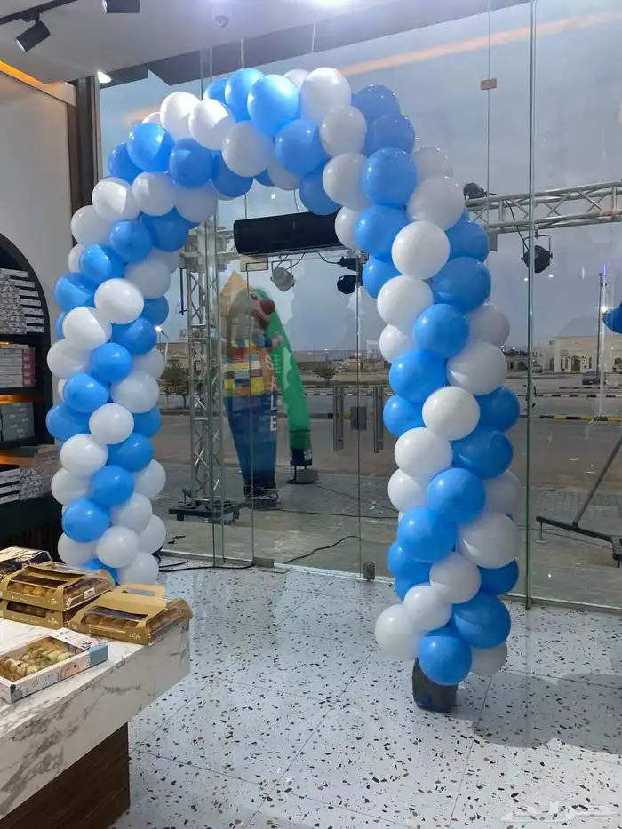 للافتتاحات تأجير بوابات ترأس ستي كلر اقواس بالونات 5