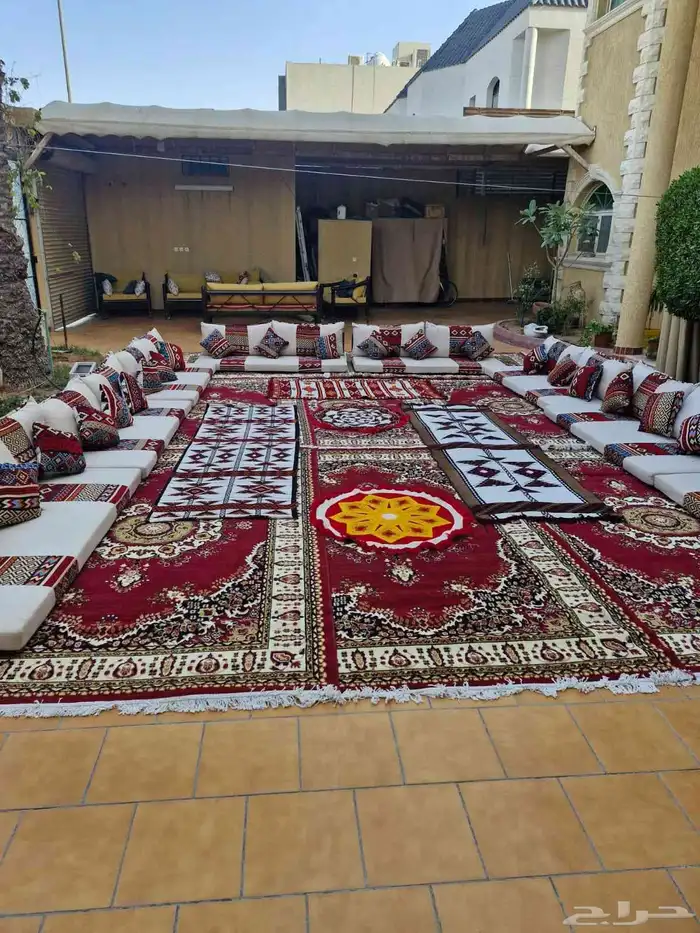 تاجير جلسات شعبيه تاجير خيم تاجير اركان شعبيه كراسي طاولات 4