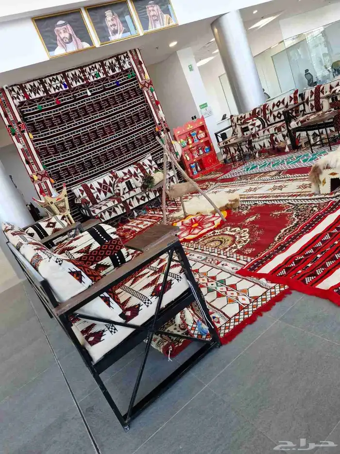 تاجير جلسات شعبيه تاجير خيم تاجير اركان شعبيه كراسي طاولات 2