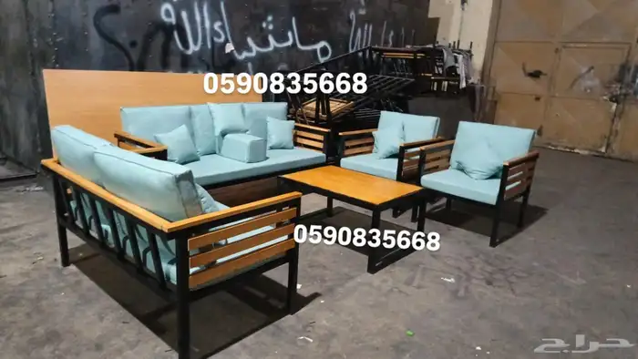 جلسات خارجية حسب الطلب وبااقل الاسعار طقم 7اشخاص 1