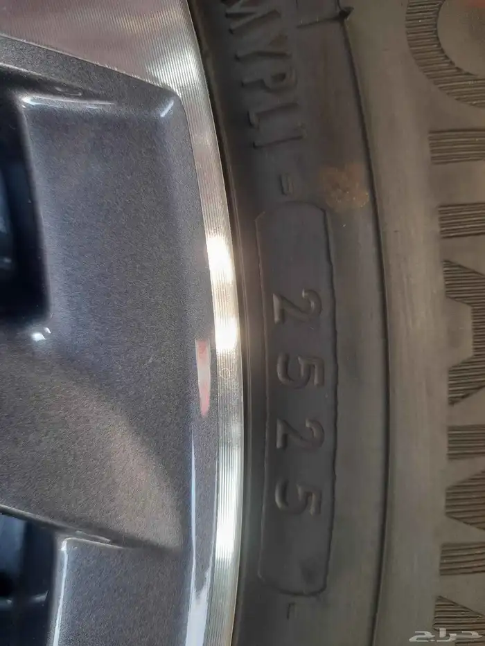 جنوط لكزس es350 مقاس 17 مع كفرات يوكوهاما اصلي وكاله 6