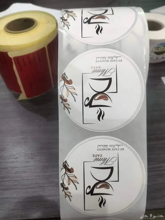 عنوانا التميز والجوده العاليه جميع طباعه الاستيكر رول 5