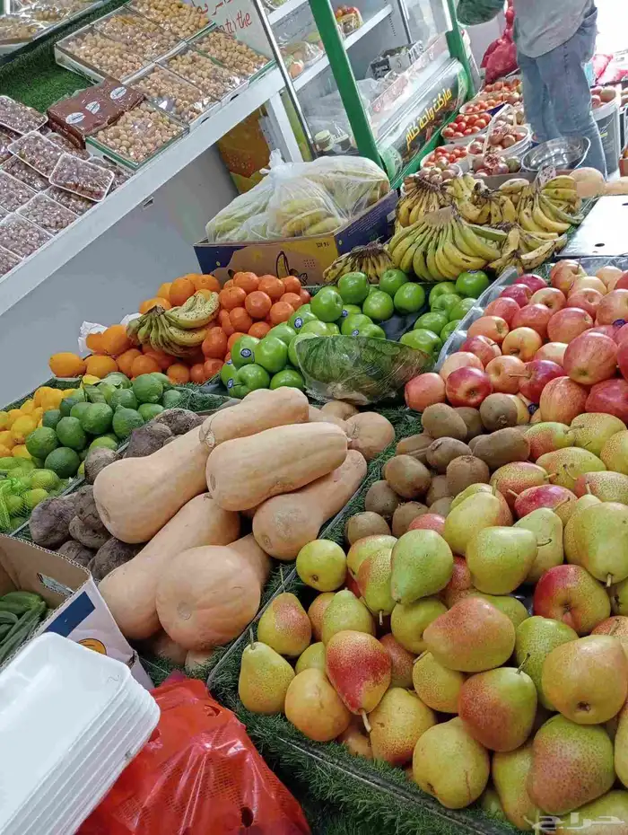 يوجد لدينا توصيل طلبات خضار وفواكه واحه كتام فرع رقم 2حي عبد 7