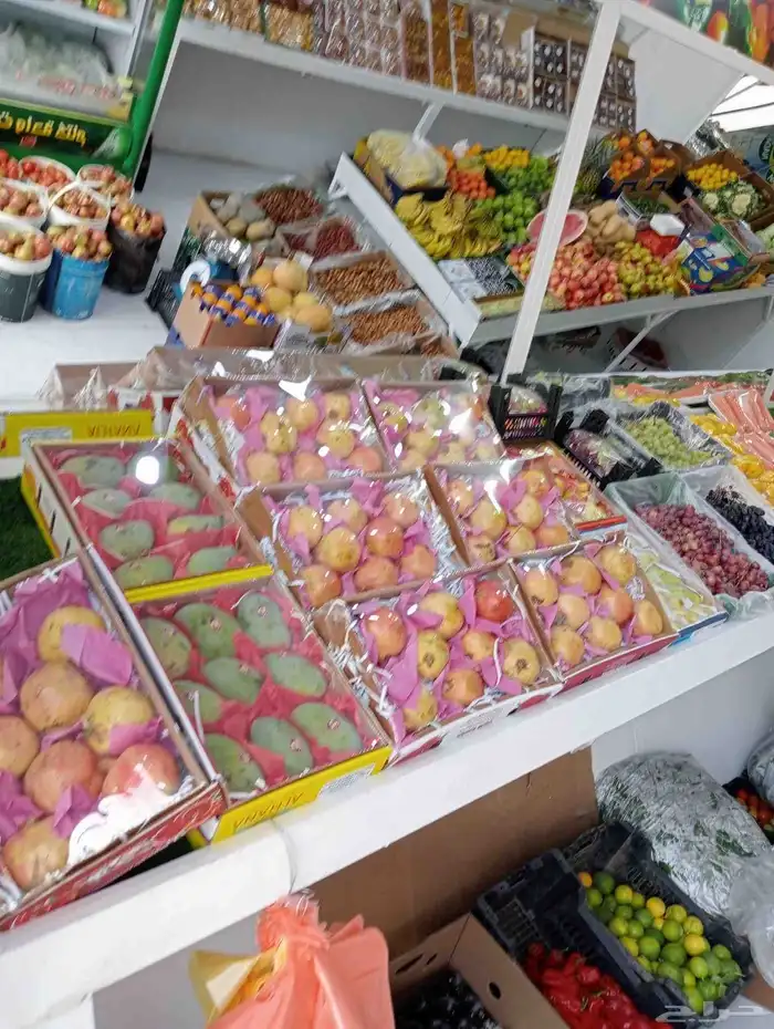 يوجد لدينا توصيل طلبات خضار وفواكه واحه كتام فرع رقم 2حي عبد 4