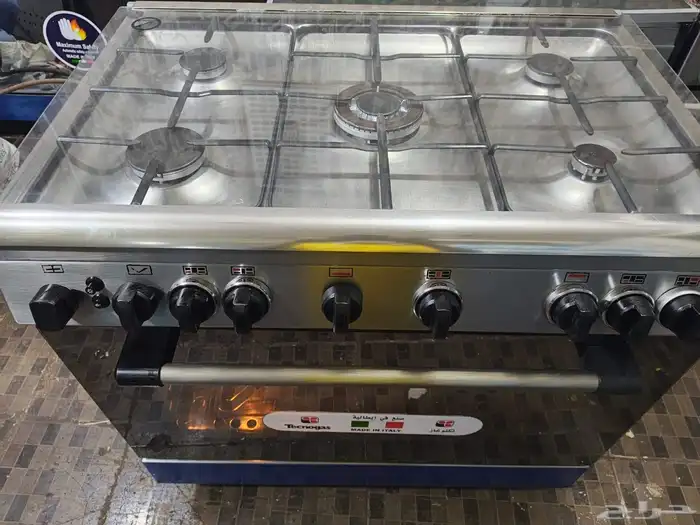 Italian TECNOGAS gas stove original60 90 measurement 1