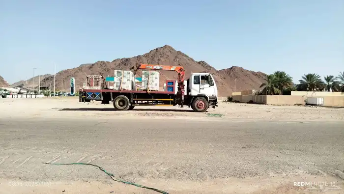 ونش بوم تراك للايجار اليومي والشهري باسعار مناسبه 2