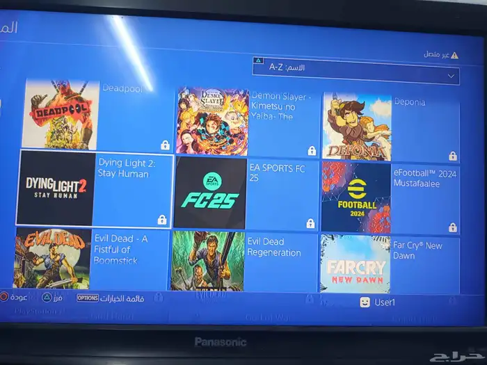 بلاستيشن فور 4 مهكر فيه أكثر من خمسين لعبة 4