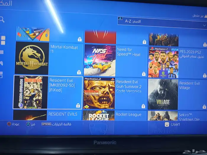 بلاستيشن فور 4 مهكر فيه أكثر من خمسين لعبة 5