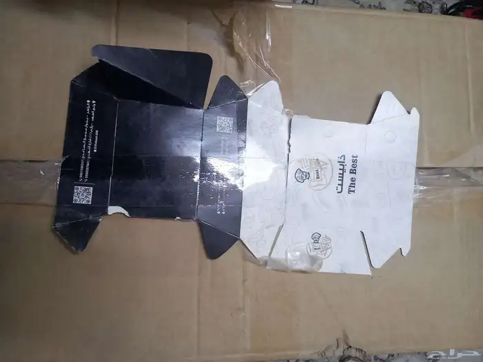 جميع مستلزمات المطاعم علب برجر علب شورما علب بطاطس 2