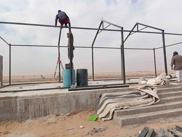 تركيب وفك وخياطه الخيام وبيوت الشعر وتفصيل شراعات وتركيبها 1