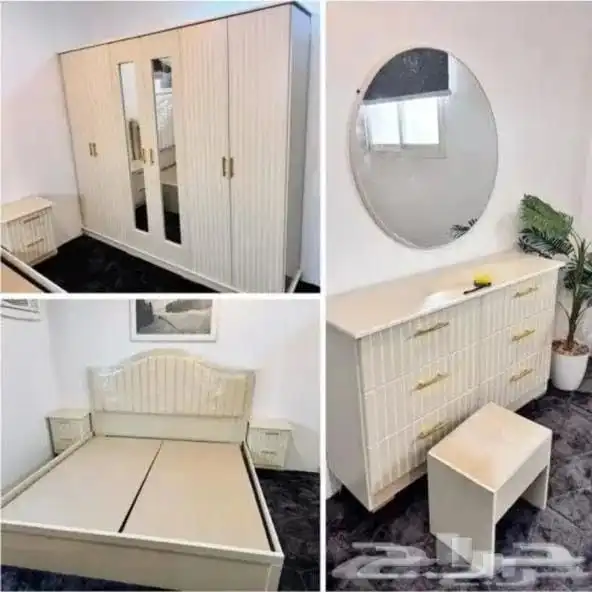 غرف نوم جديدة جاهزه بسعر 4