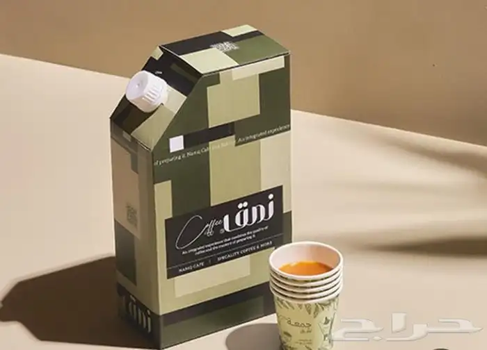 طباعة بوكسات قهوه واكواب طباعه اكياس وستيكر 1