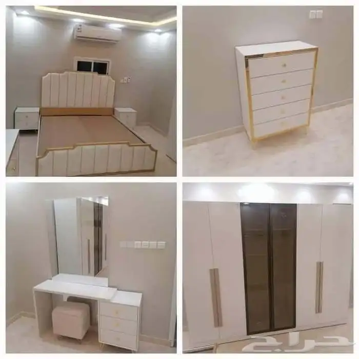 غرف نوم جديدة جاهزه بسعر 0