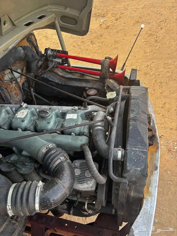 وايت عايدي مرسيدس بوز 24 موديل 92 مكينه قير دفرنس على الشرط 3