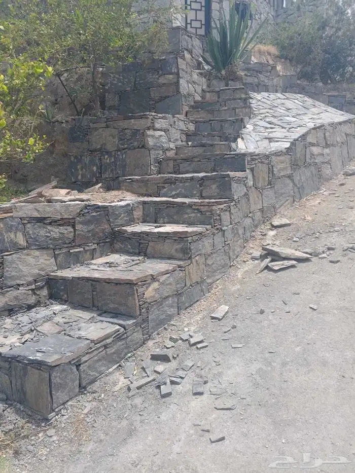 بناءجدران حجر 0