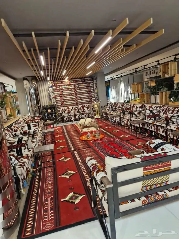 تاجير جلسات شعبيه تاجير خيم تاجير اركان شعبيه كراسي طاولات 0