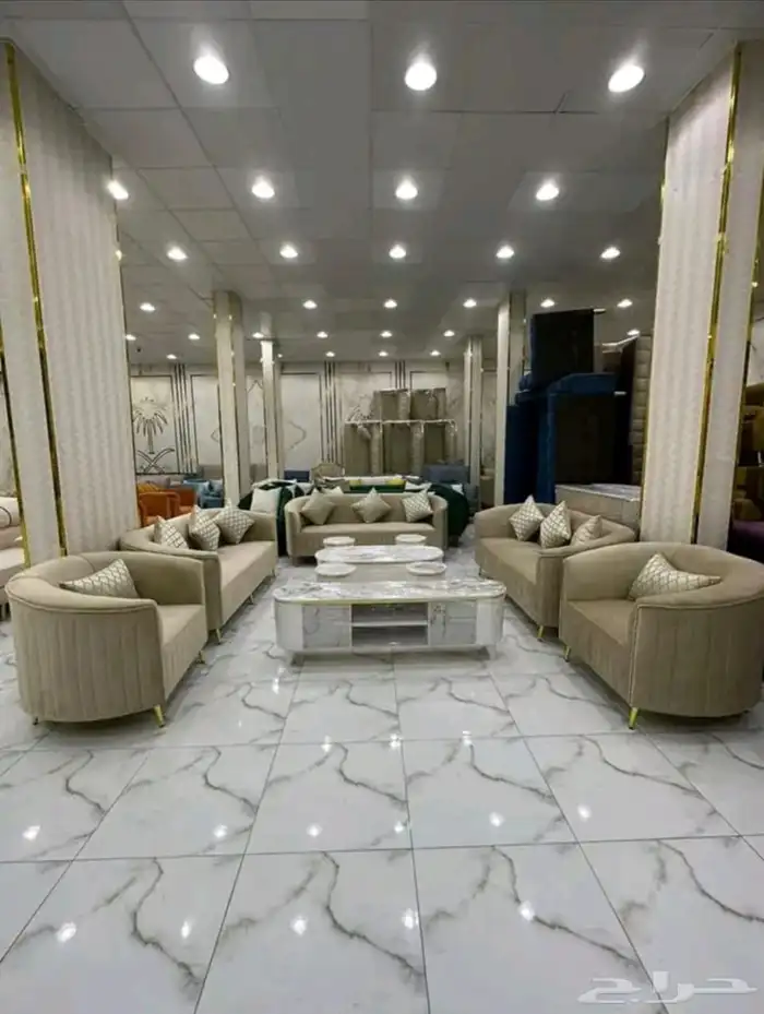 كنب جديد جاهز11نفر شامل التوصيل 15