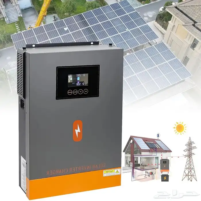 1500VA 1500W محول طاقة شمسية هجين بقوة 0
