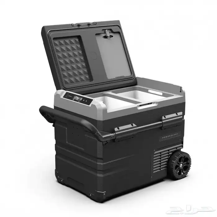 ثلاجة و فريزر ذكي محمول من  l l مزود بعجلات لسهولة تنقل 5