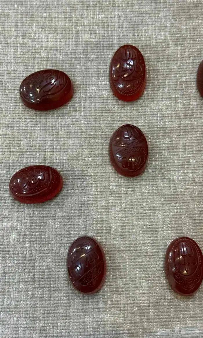 احجار عقيق منقوش للبيع 2