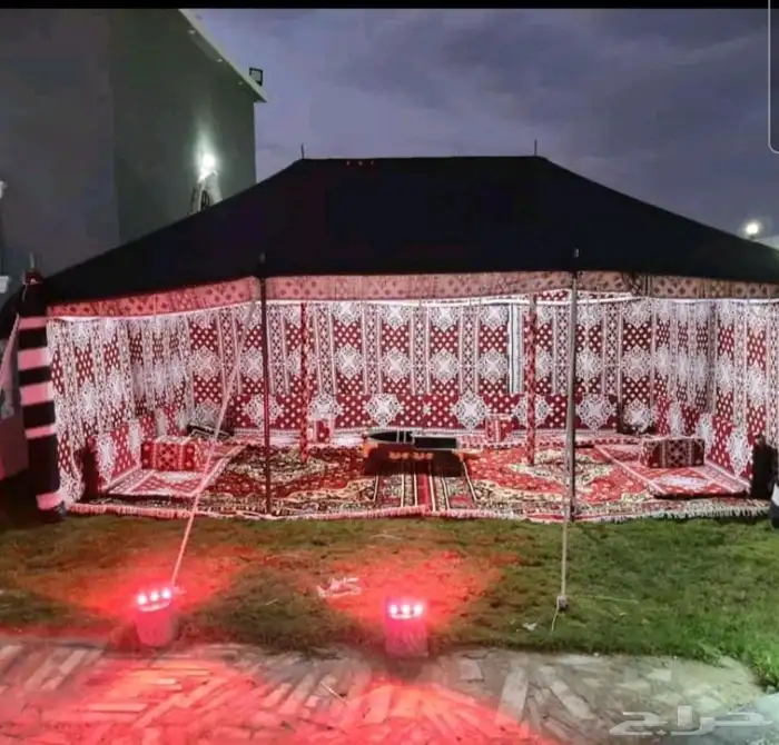 بيوت شعر واغرف خشب 5