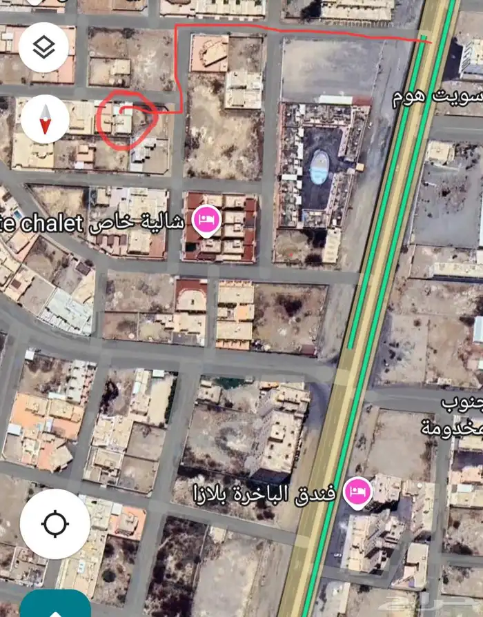 دور بحوش مبلط ومسبح للبيع أو للإيجار في الكدرة مقابل الباخرة 1