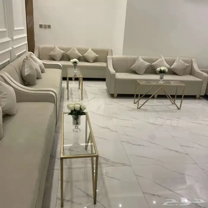 تأجير بكجات مداخل كوشه كنب قهوجين طاولات طعام الرياض 8