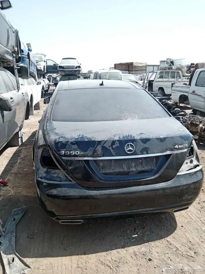 تشليح قطع غيار مستخدمة S550 فورماتيك موديل 2010 2