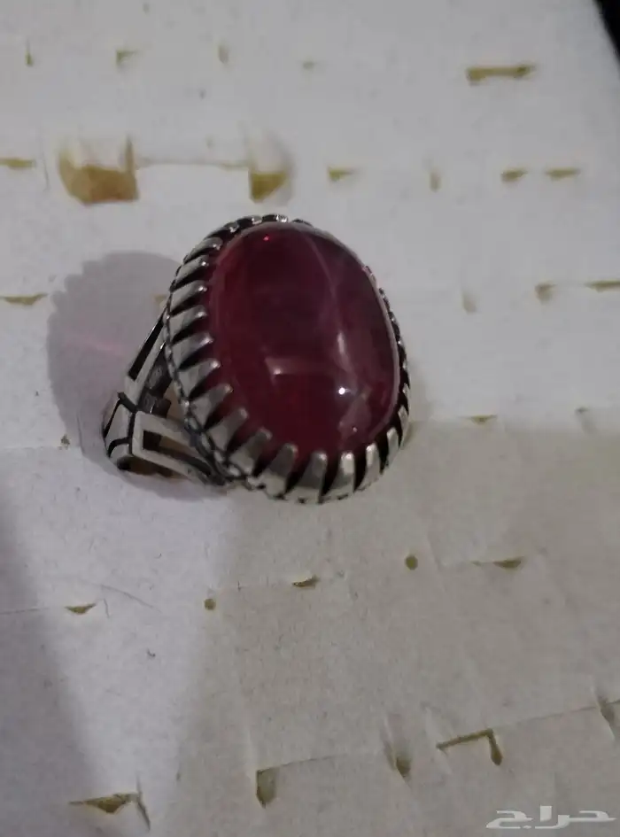 خاتم ياقوت احمر 0
