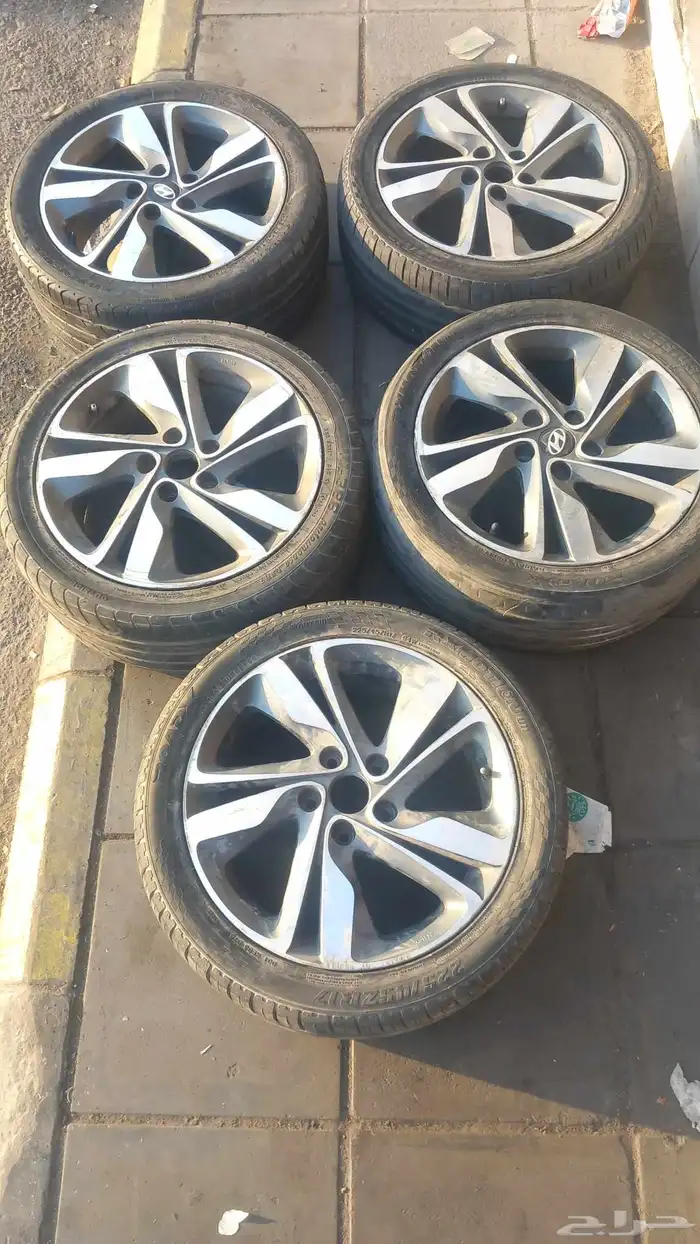 خمس جنوط النترا اصلي وكاله شد بلد بدون كفرات سعر الطقم 1500 0