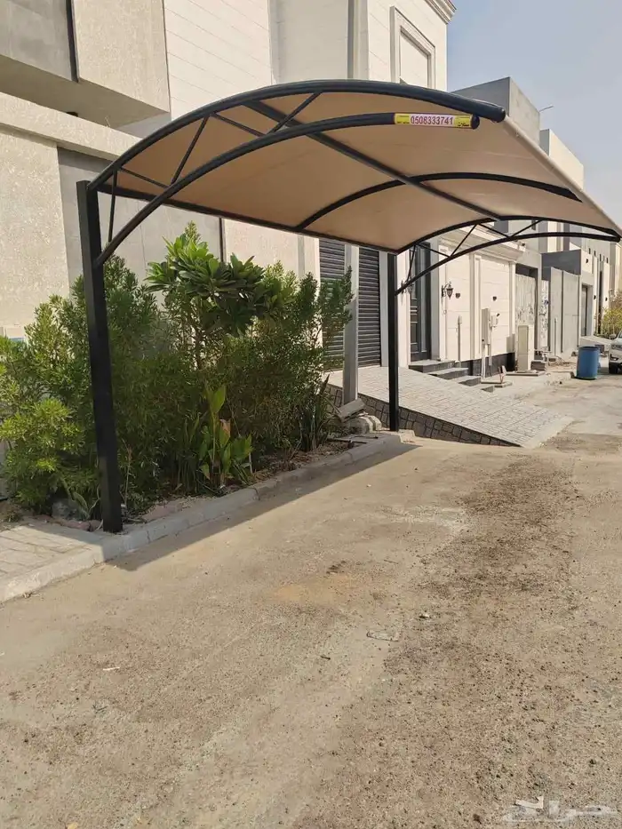 مظلات سيارات تركيب سواتر تركيب برجولات 7