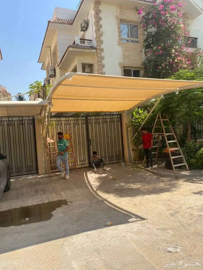 مظلات وسواتر وبيوت شعر مضلات برجولات 8