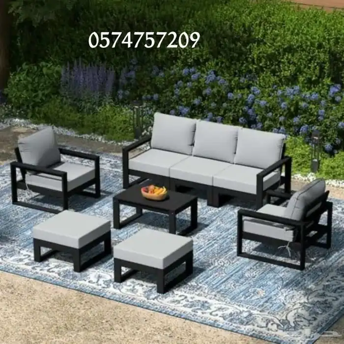جلسات خشب خارجية 1