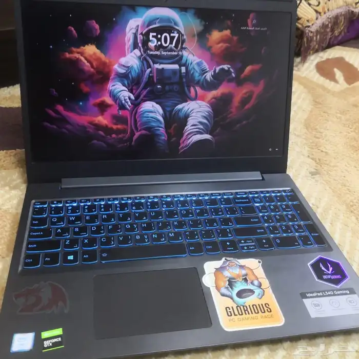 لينوفو ايديا باد L340  انتل كور i7-9750H الجسل التاسع 6